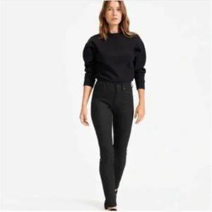 Everlane The High-Rise Skinny Jean Ankle Length Black Size 26